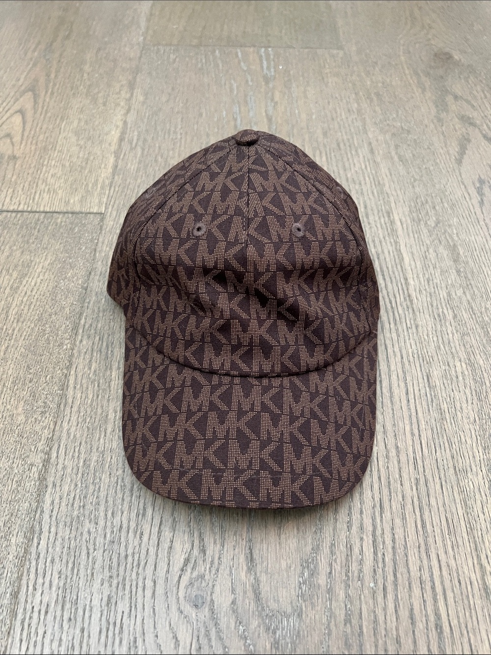 Michael Kors Brown MK Monogram Cap